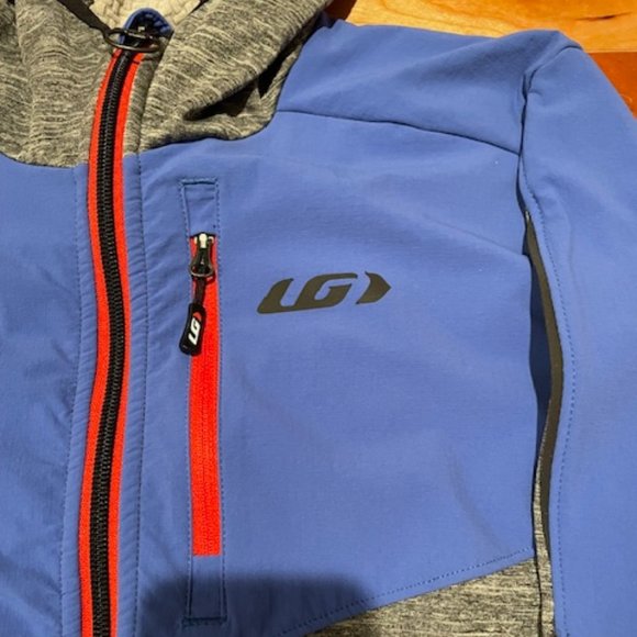 Louis Garneau Mid-Layer Full Zip Hoodie Men's - Medium - Picture 3 of 9